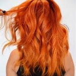 ombre turuncu renk