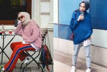 sweatshirt tesettur kombinleri