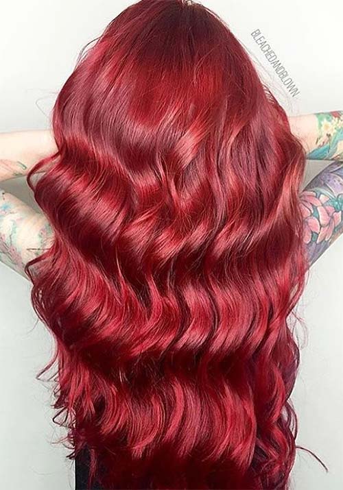 Kızıl saç rengi