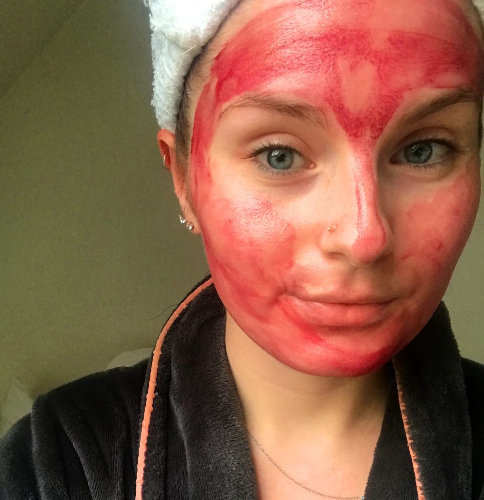 kırmızı peeling