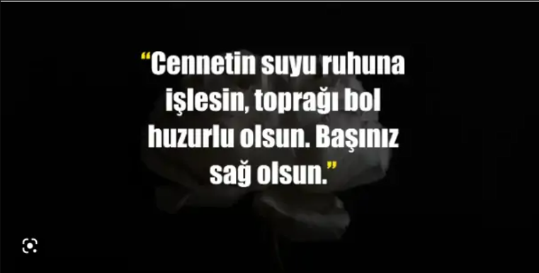 vefat eden kardeşe sözler