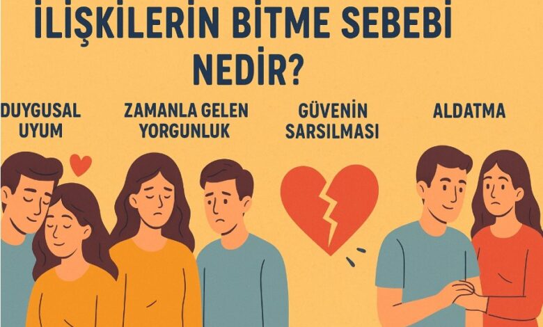 ilişkilerin bitme sebebi nedir